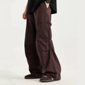 Custom Loose Fit Utility Pockets Mens Pants Casual Streetwear Baggy Twill Cargo Pants for Men Cargo Jogger Pants