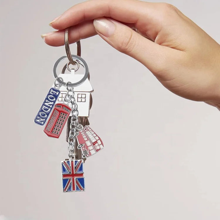 Travelpro Beautiful Ocean Theme Artware Personalized Zinc Alloy Luxury Carabiner Keychain High Quality Souvenir Gift Custom