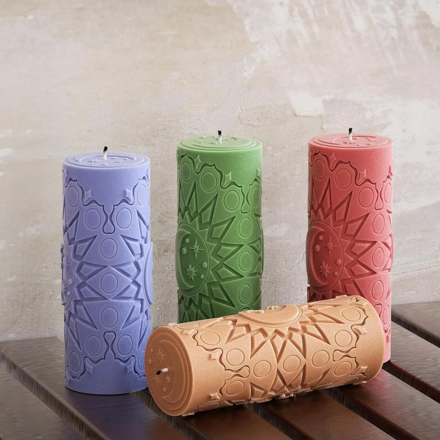 Silicone Candle Mold Making Diy Molds for Candles Wax Beginners Supplies Creative Scented Shapes Pillar Votive Kit Gel Unique
