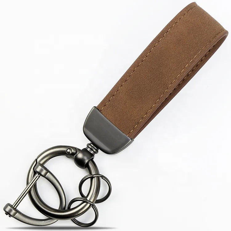 Wholesale Customized Pu Leather Key Chain Leather Car Keychain