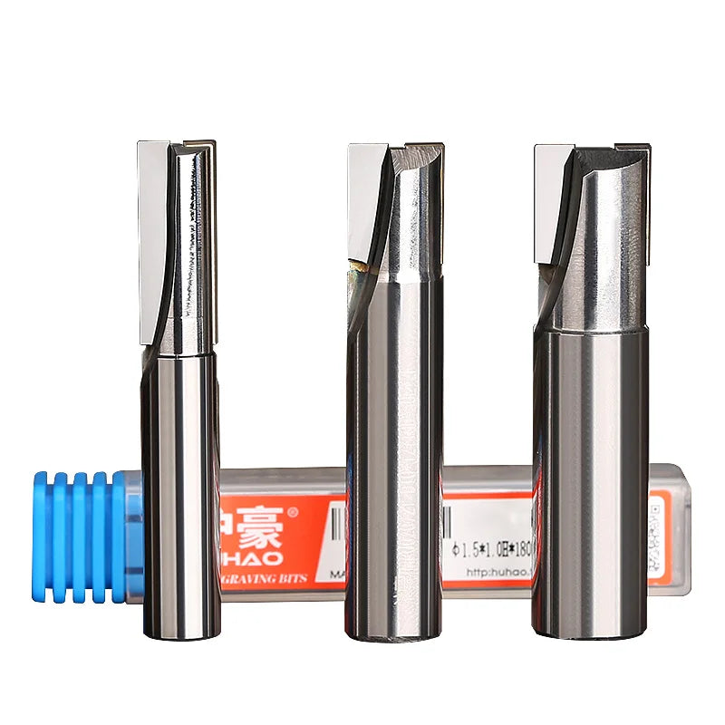 Huhao 2 Flutes Diamond Milling Cutter PCD for Metal Acrylic Diamond Cutting Aluminum Cutter H20010701