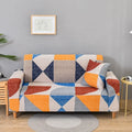 New Design Geometric Classic Polyester Furniture Cover for 3-Seater Sofas for Sofa Seats and Couches