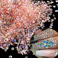 Crystal 3mm 14000pcs AB Chaton Glass Pixie Nail Art Rhinestone Micro Manicure Decoration Tiny Mini Nail Crystals Rhinestones