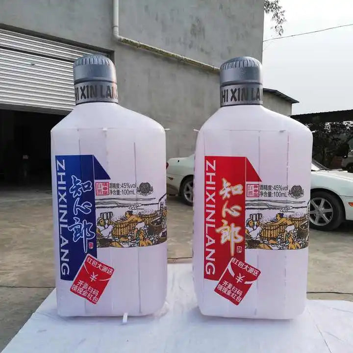 Brand Inflatable Promotional   Inflatable Beverage Bottle Inflatable Water Bottle