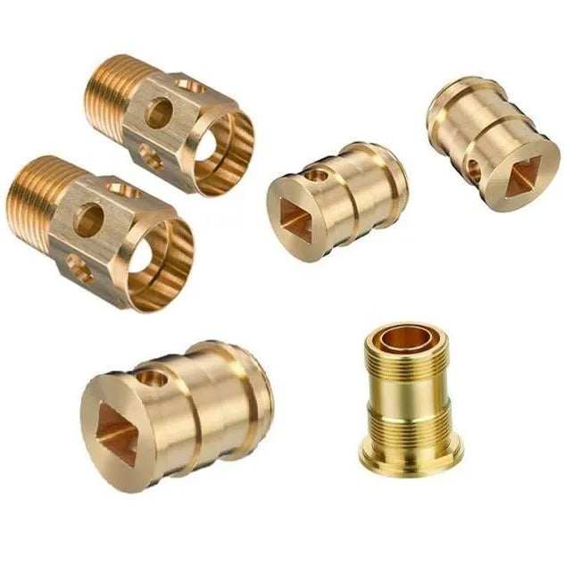 Dongguan Custom CNC Machining Service Aluminum Alloy Brass Copper Compression Union Press Fittings for Air Pipes