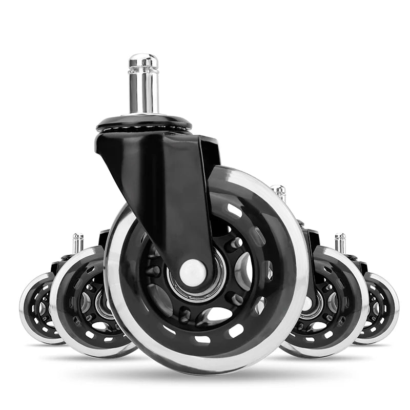 3'' Heavy Duty Replacement3-inch Caster Chair Casters Protection for Hardwood Floors