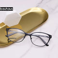A049 Bauhaus Beautiful Nice Quality Black Metal Optical Frame Wholesale Eyeglasses