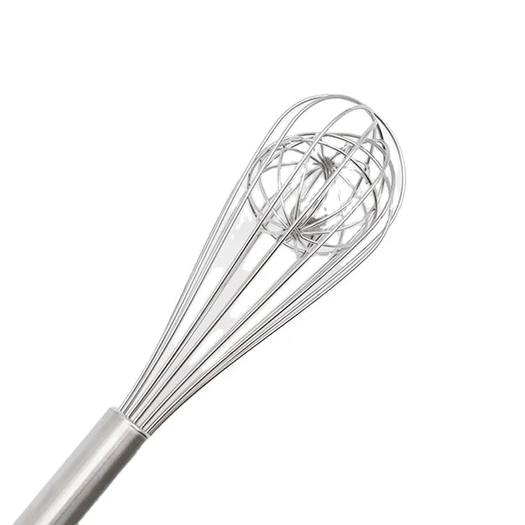 Food Grade Stainless Steel Egg Whisk for Kitchen Baking&Cooking Utensil Easy to Whisk the Egg Whites/Double Cream to Soft Peaks