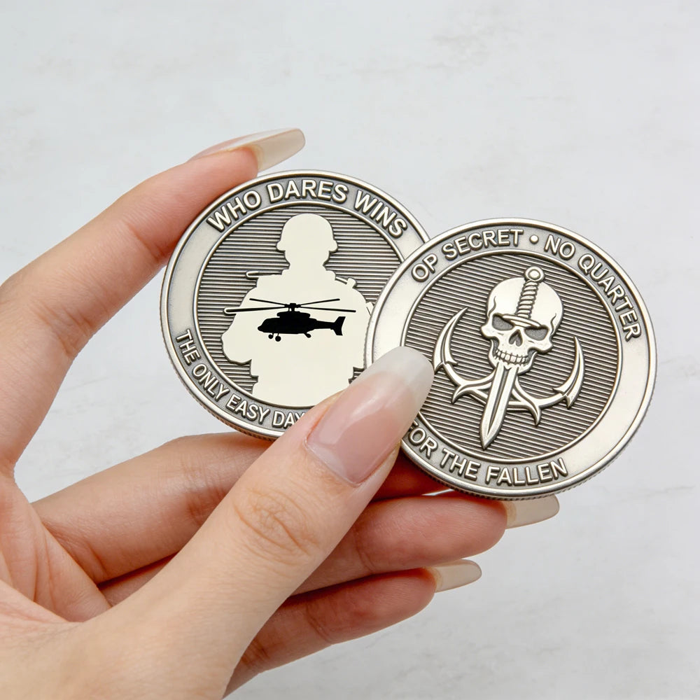 New Arrival Factory Commemorative Coin Bronze Zinc Alloy 3D Metal Custom Collectible Souvenir Blank Copper Challenger Coin