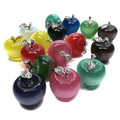 Bulk Wholesale Cat Eye Stone Quartz Healing Stone Crystal Apples for Christmas Gifts