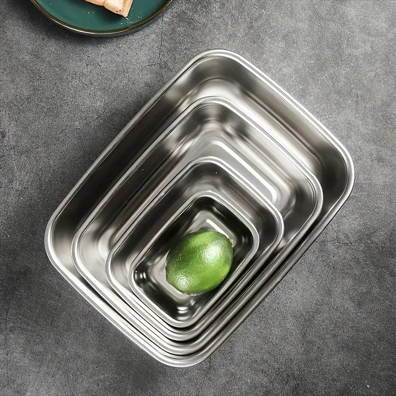 Hot Selling Good Quality Crisper Stainless Steel Waterproof Vegetable Crisper Storage Box Multipurpose Food Storage Container