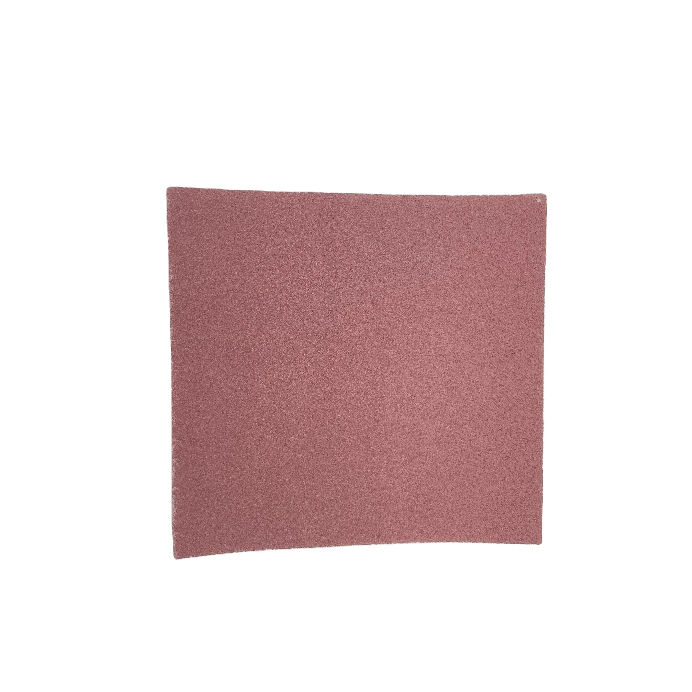Wholesale 110*115mm Square Orbital Hook and Loop Backing 100pcs/Box Sandpaper for Sander Machine Abrasive Tools
