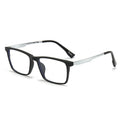 2026 Ready to Ship TR90 Computer Glasses Black Rectangle Cheap Anti Blue Light Glasses for Men