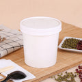 Custom Logo Disposable Double Wall Non-Leakage Paper Food Package Box Good Quality 6oz 16oz Sizes Take-Away Options Free