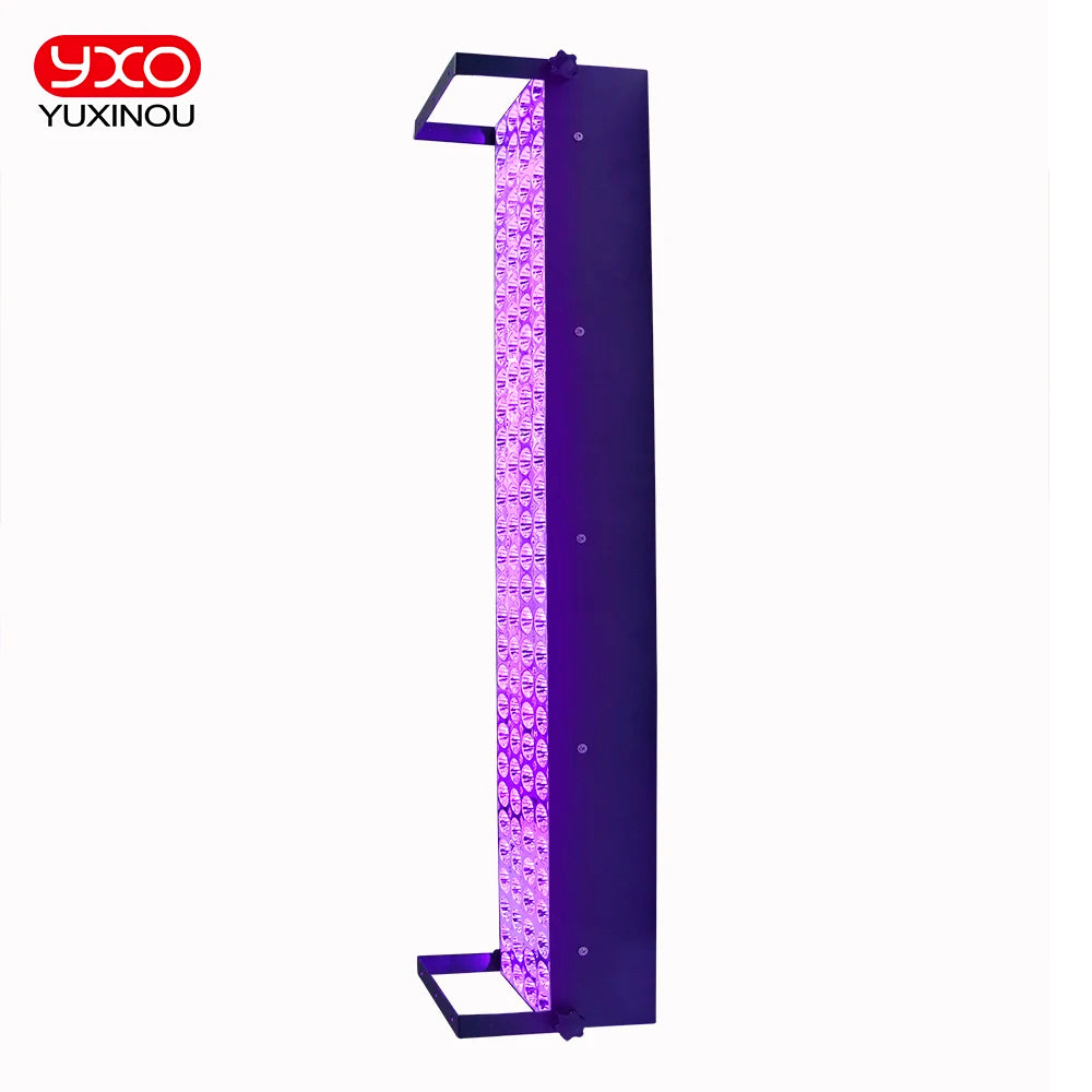 YXO Newest Commercial Fast Curing Speed 300W Violet Lamp 3535 UV Shadowless Glue UV Ink Curing Lamp  High Power Uv Led