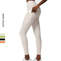 Wholesale Women High Waist Workout Athletic Running Tight Gym Wear Fitness Yoga Pants Leggings With Pockets