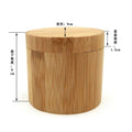 Gift Watch Box Wooden Single Watch Box with Customized logo Wooden Display Natural Bamboo Watch Box