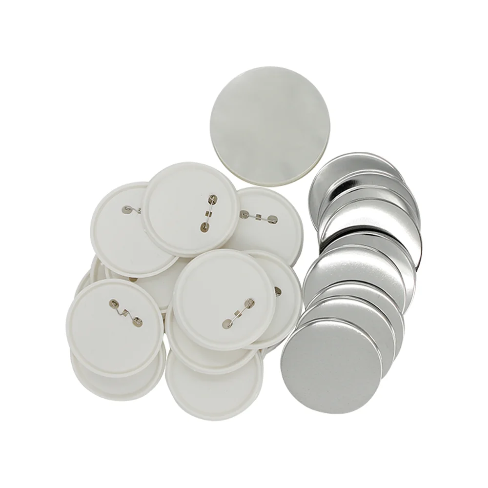 75mm 3in Round Button Badge Parts Pin Back Supplies for Button Maker Machine