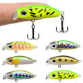 Sinking Minnow Fishing Lure 42MM-3.1G-12# Lifelike Lure Biat Mini Biat Minnow for Outdoor Sports Fishing for Bass Pike Fishing