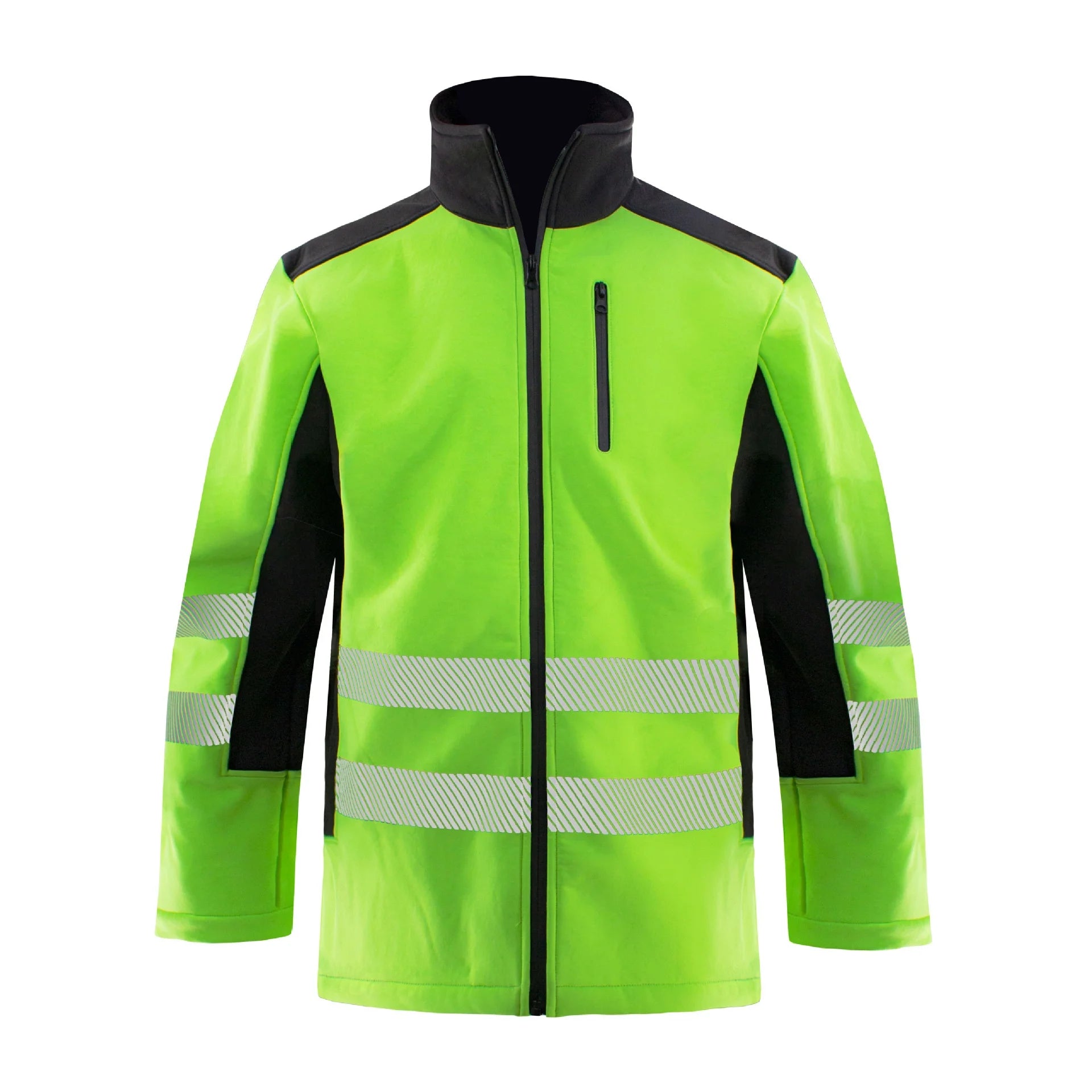 Factory Supply High Visibility Safety Work Clothes Construction Security Workwear Reflective Work Jacket