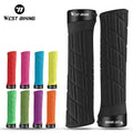WEST BIKING New ABS Plastic Material Wholesale Bike Parts Fashionable Bike Bicycle Handle Bar Grips With Tool