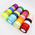 4cm 1.5 Inch Wide Decorative Polyester Single Face Ribbon for Gift Wedding