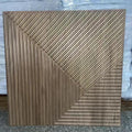 3D Model Shape Modern PVC Wall Panel for Household Staircase Warehouse Interior Decoration 500*500mm Sizes