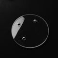 Borosilicate 3.3 Round Viewing Lens Transparent Borosilicate Glass Disk Tempering Borosilicate Sight Glass