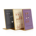 Ready to Ship Wholesale Metal Metal Display Stand Jewelry Earring Holder for Counter
