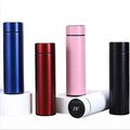 304 Stainless Steel LED Temperature Display Vacuum Sports Water Bottle with Smart Reminder 500ml Leak-Proof