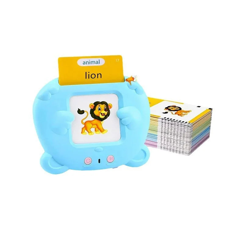 Kids Early Learning Cognitive Cards Alphabet Abc English Arabic French Spanish Flash Cards Talking Flash Cards Learning Toys