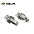 SS304 Toggle Latch Polished Spring Loaded Toggle Clamp Draw Latch Hardware