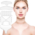 Silicone Reusable Face Smoothing Patch Anti-Wrinkle Forehead Sticker Cheek Chin Paste for Beauty Care Eliminates Prevents