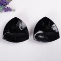 Soft Bra Pad Inserts Triangle Double Side Sticky Removeable Washable Reusable Bra Inserts Padded