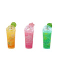 3D Resin Drink Bottle 100pcs Fruit Juice Miniature Photography Prop DIY Figurines Jewelry Accessory Dollhouse Charms