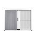 New Type 30mm Aluminum Frame Day and Night Curtain Plisse Insect Mesh Honeycomb Blinds Dual Combination Window Door for Home