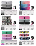 Wholesale Custom Logo Booty Resistance Workout Bands Exercise Hip Fabric Latex Bands Strip Type Fitness Bands Cotton Bags