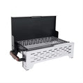 Wholesale Custom Lightweight Stainless Steel Silver Finish Portable Barbecue Grill for Outdoor Camping Picnics and Campsites
