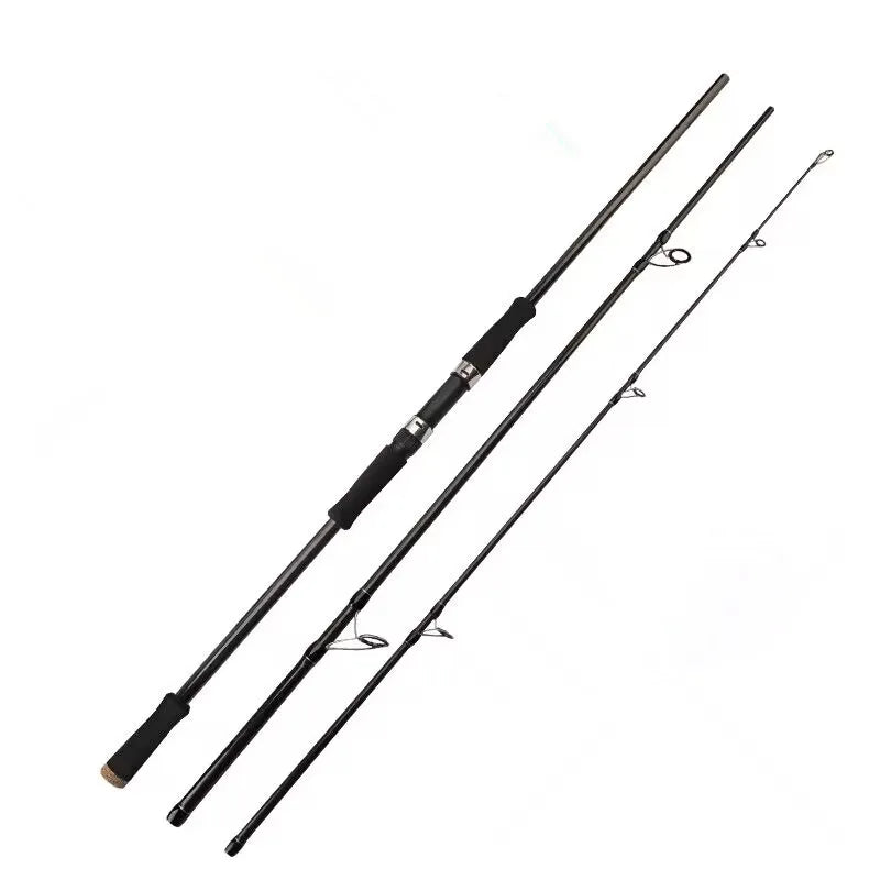 3.0m 3.3m 3.6m 3.9m Carp Fiberglass Saltwater Spinning Surf Casting 3 Section Fishing Rod and Reel Combo