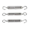 Jiuteng Wholesale Stainless Steel High Polished Surface Hook Rigging CC Turnbuckle