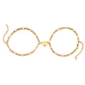 Wholesale Gold Stainless Steel Heart Bracelet Couples Magnetic Mutual Attraction Bracelets Jewelry
