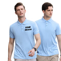 Wholesale  Tshirts Blank Plain Polyester Polo Shirts Custom Embroidery Logo Printing Golf Polo T-shirts for Men