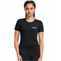 Vedo Fitness Shirt Custom Logo 90% Polyester 10% Spandex Workout Clothing Women Fitness Compression Gym T Shirt