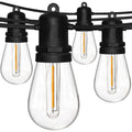 JAIYI Edison Bulb Smart IP65 Hot-sale Outdoor LED Light String Waterproof S14 Decorative Garden Light Rope Lights