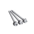 ST5.5 ST6.3 Hex Flange Head Drill Dacromet Roof Screw With Black EPDM Washer Self Drilling Screws Roofing Fixing Screws for Wood