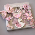 Sweet New Style Children's Hair Accessories Set Cartoon Hair Clips for Girls Perfect Gift Box