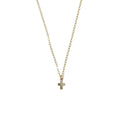 Personalized Jewelry 14K Gold Gilled Necklace Gold Chain Necklace Cross Pendant for Women