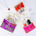 Wholesale Embroidered Satin Soft Mix Colors Luxury Jewelry Pouch and Gift Bags 3 Sizes Elegant Container for Coins and Jewelry