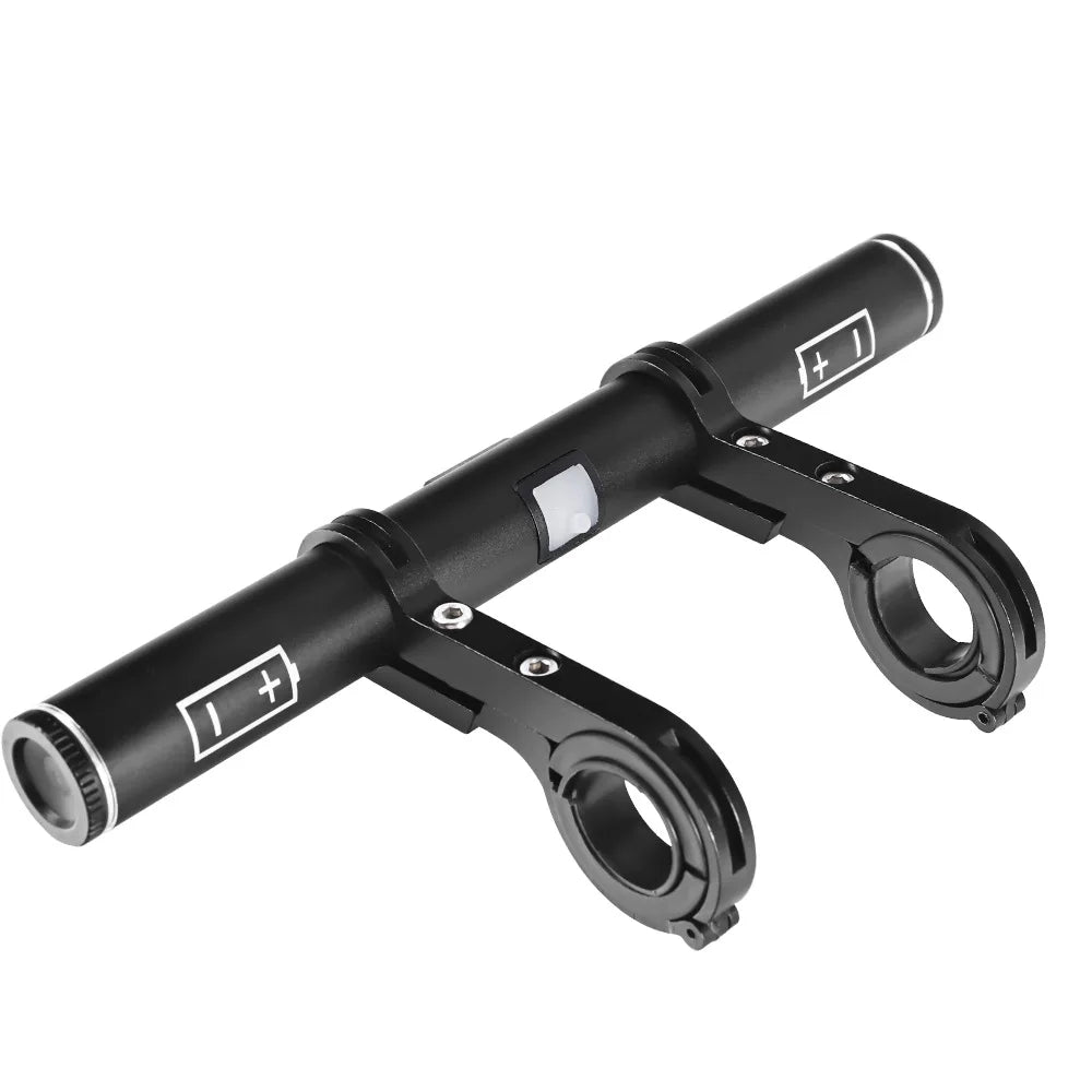 4000MA Rechargeable Bicycle Extension Aluminium Alloy Frame Road Bike Extension Frame Strong Anti-shake Riding Bracket