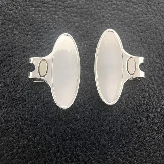 Low MOQ Manufacturers Bulk Oval Shape Magnetic Golf Accessaries Metal Blank Golf Hat Clips